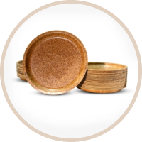 10” Rice Husk Plate